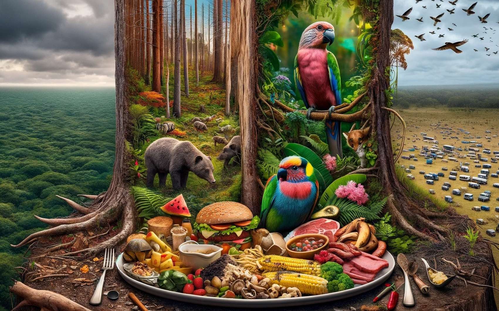 Quand manger devient un acte de destruction : l'impact insoupçonné de nos plats préférés sur la biodiversité