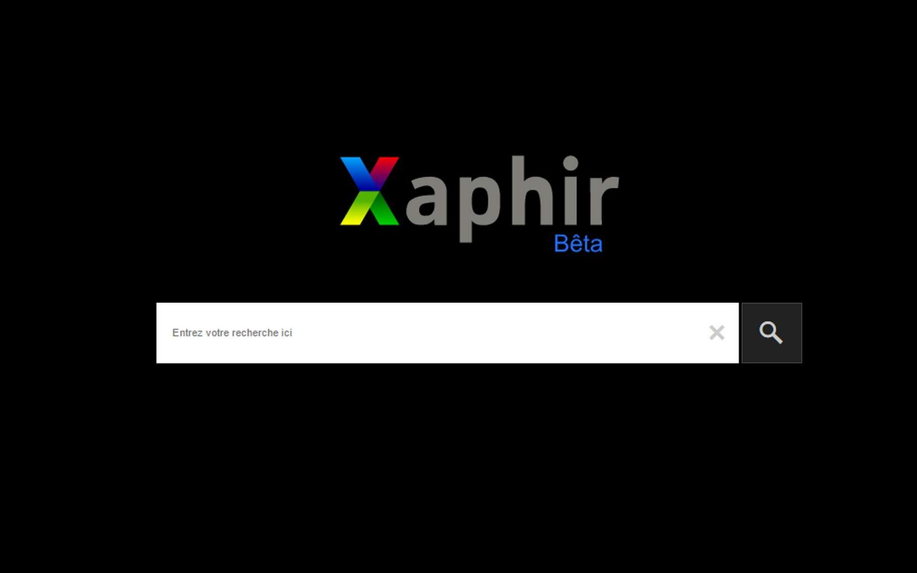 Xaphir est un nouveau venu dans le monde des moteurs de recherche sur Internet qui espère tirer son épingle du jeu face aux mastodontes du secteur. © Xaphir