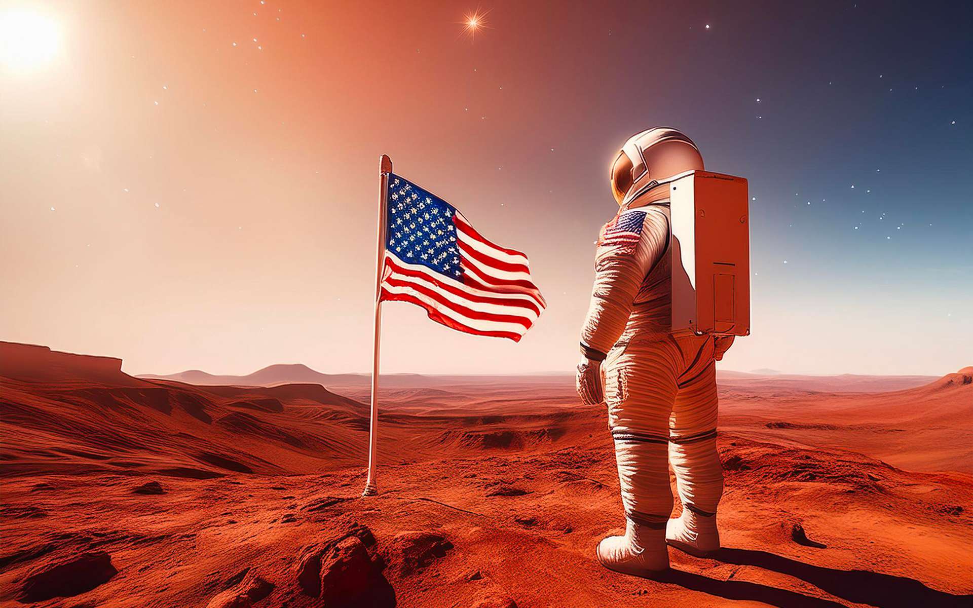« Planter le drapeau américain sur Mars » : Trump va-t-il sacrifier la Lune pour réaliser le rêve martien de Musk ?