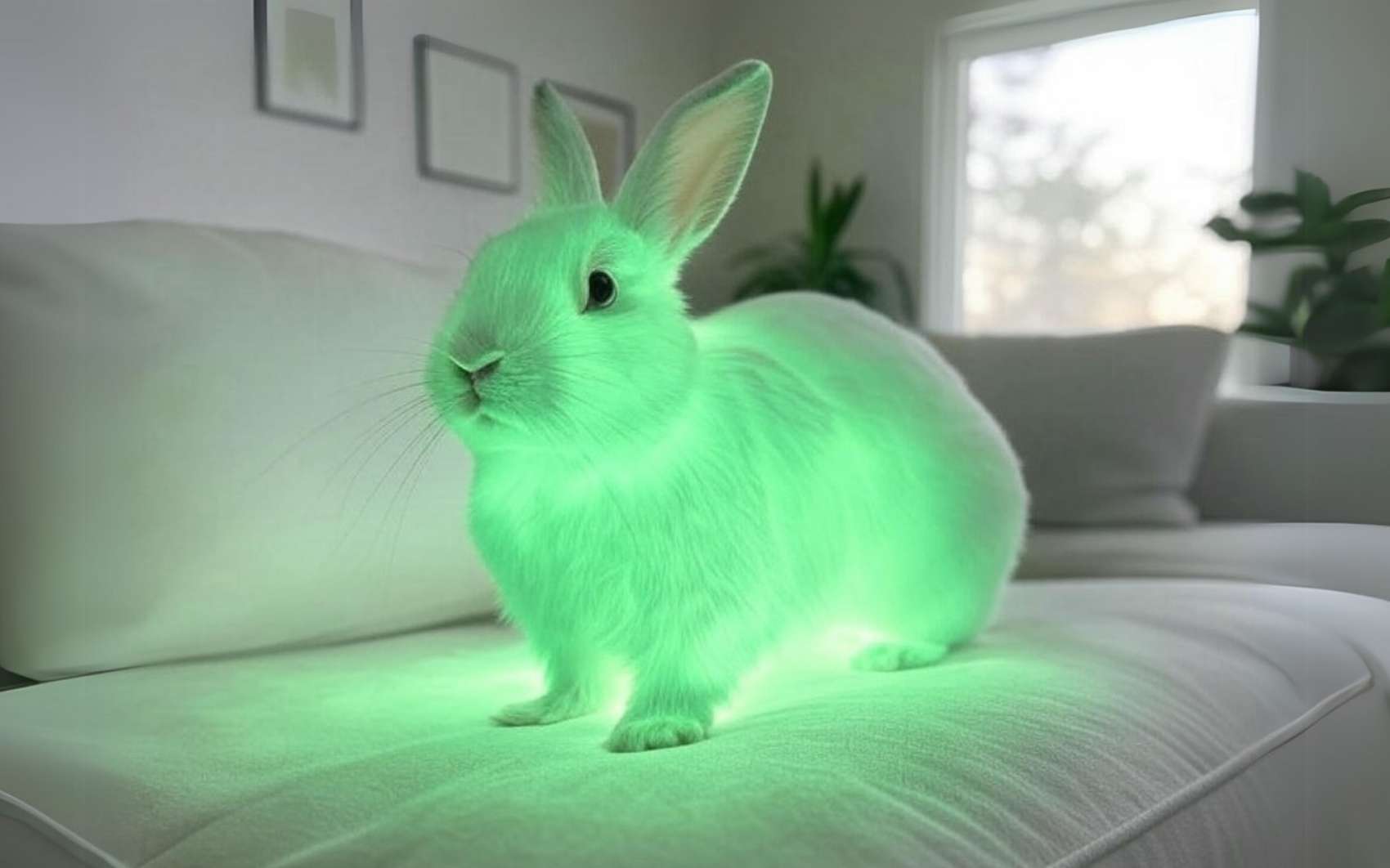 Cette entreprise californienne va vendre des lapins fluorescents et ne compte pas s'arrêter là !