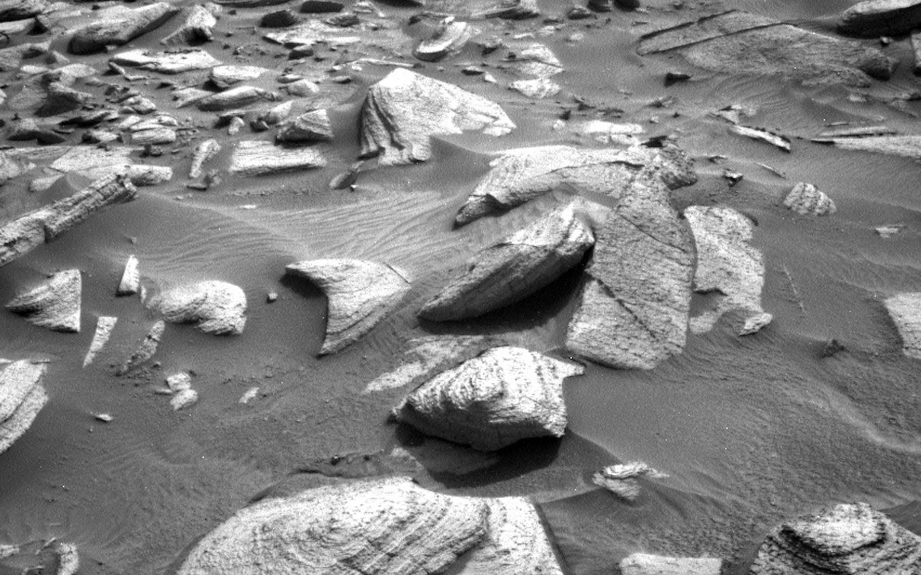 Un rover de la Nasa a trouvé un emblème de Star Trek sur Mars !
