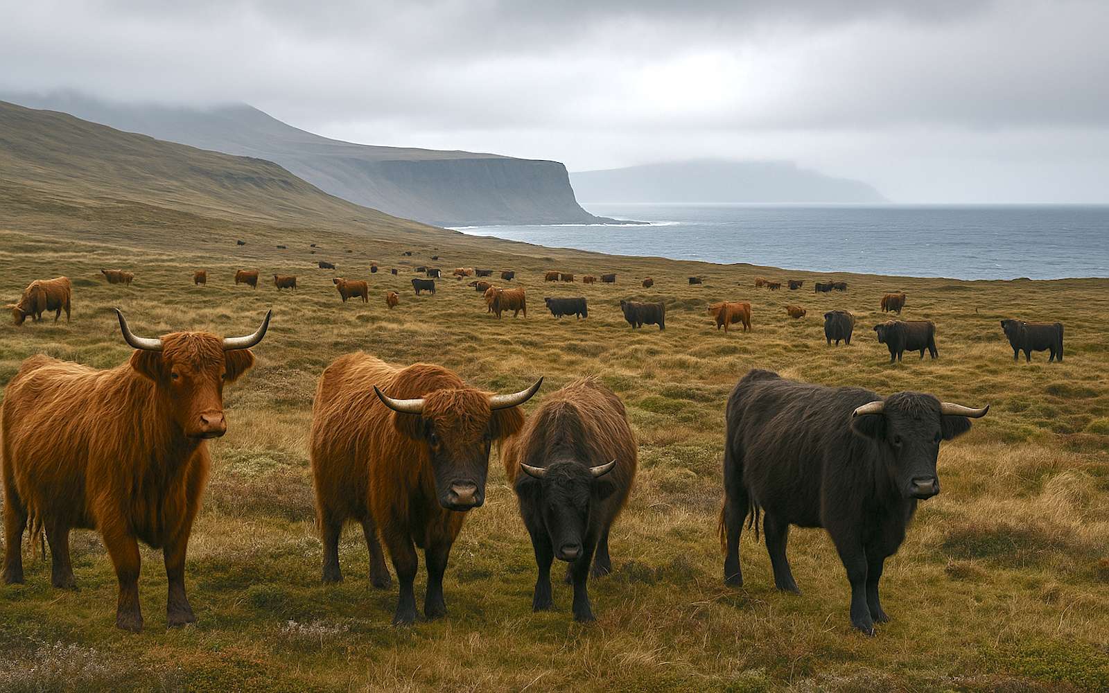L'histoire hallucinante des vaches abandonnées sur une île et laissées à elles-mêmes pendant 130 ans !