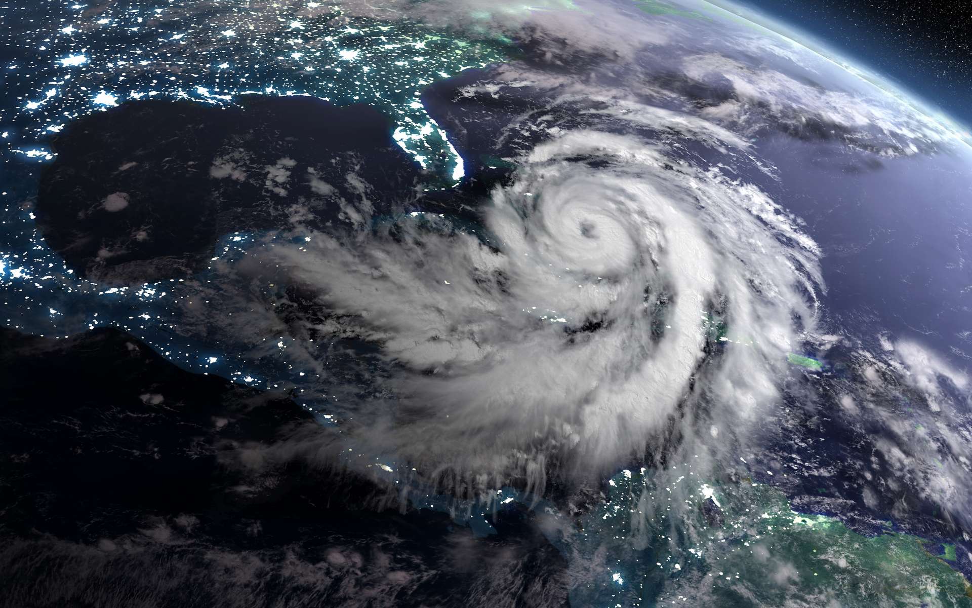 Avec les conditions climatiques actuelles, une simple dépression qui se formerait dans l'océan démultiplie ses chances de se renforcer rapidement en ouragan. © harvepino, Adobe Stock