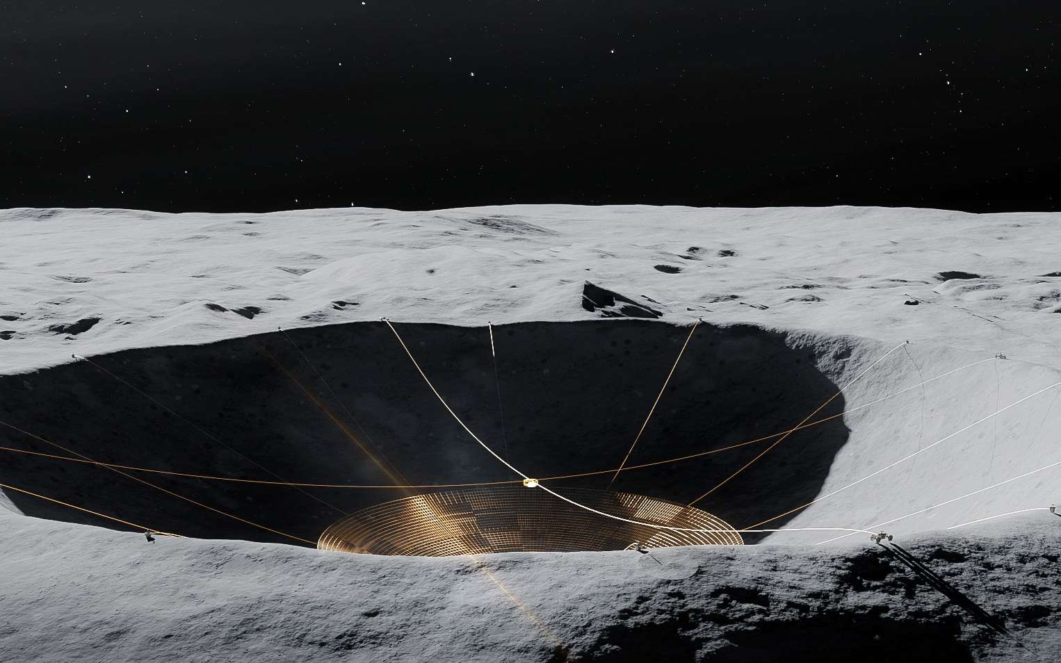 La Nasa va déposer bientôt un radiotélescope sur la Lune pour étudier les âges sombres