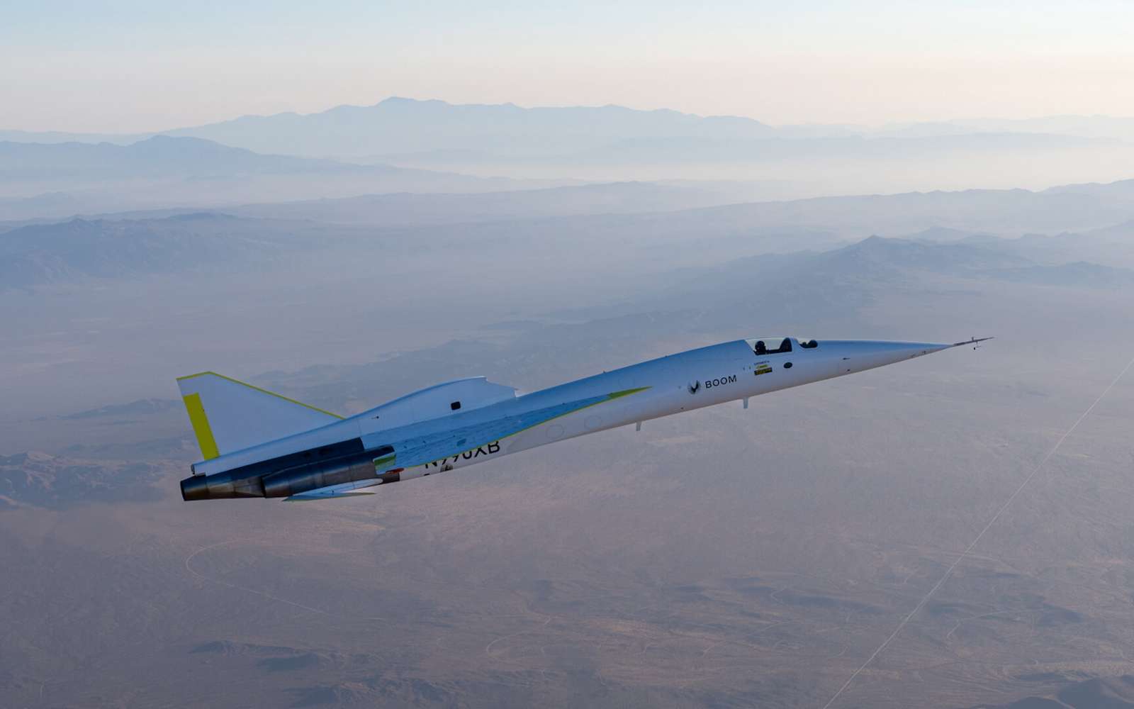 Le XB-1 de Boom Supersonique réalise son second vol d'essai