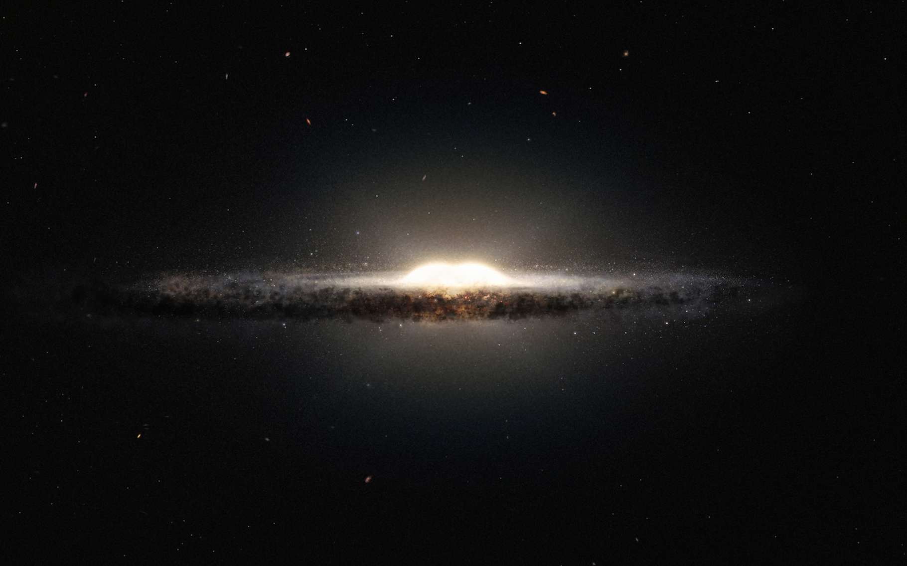 Les astronomes n'en reviennent pas : notre trou noir supermassif adopte un comportement inédit !