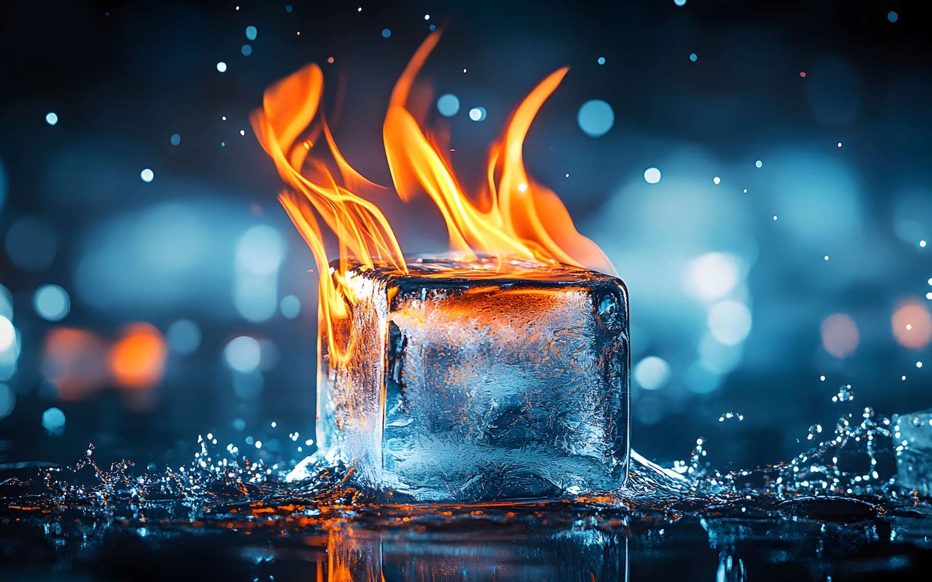 Un état de la matière « mi-glace, mi-feu » vient d'être découvert et pourrait bouleverser l'énergie et la tech