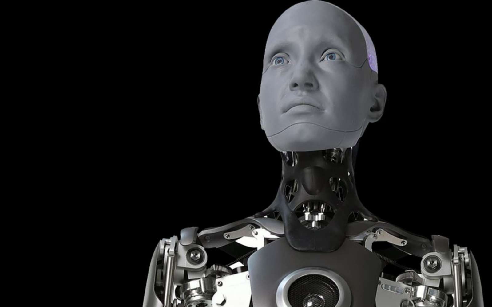 Voici Ameca, un robot humanoïde tellement réaliste qu’il peut faire peur. © Engineered Arts