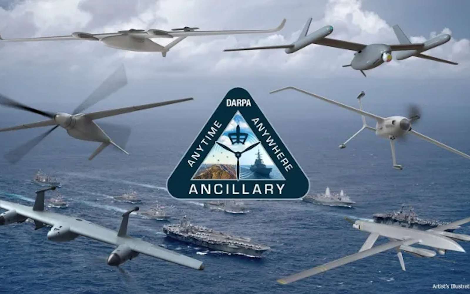Une armée de petits drones endurants et polyvalents pour la marine américaine