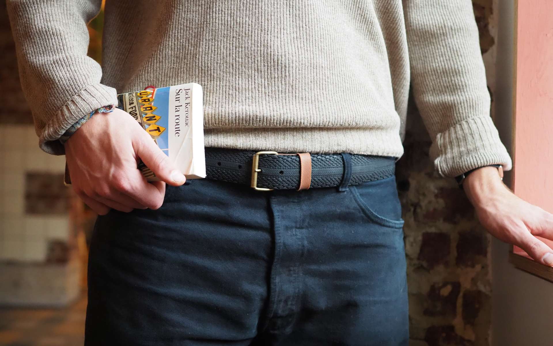 La vie est Belt car upcyclée