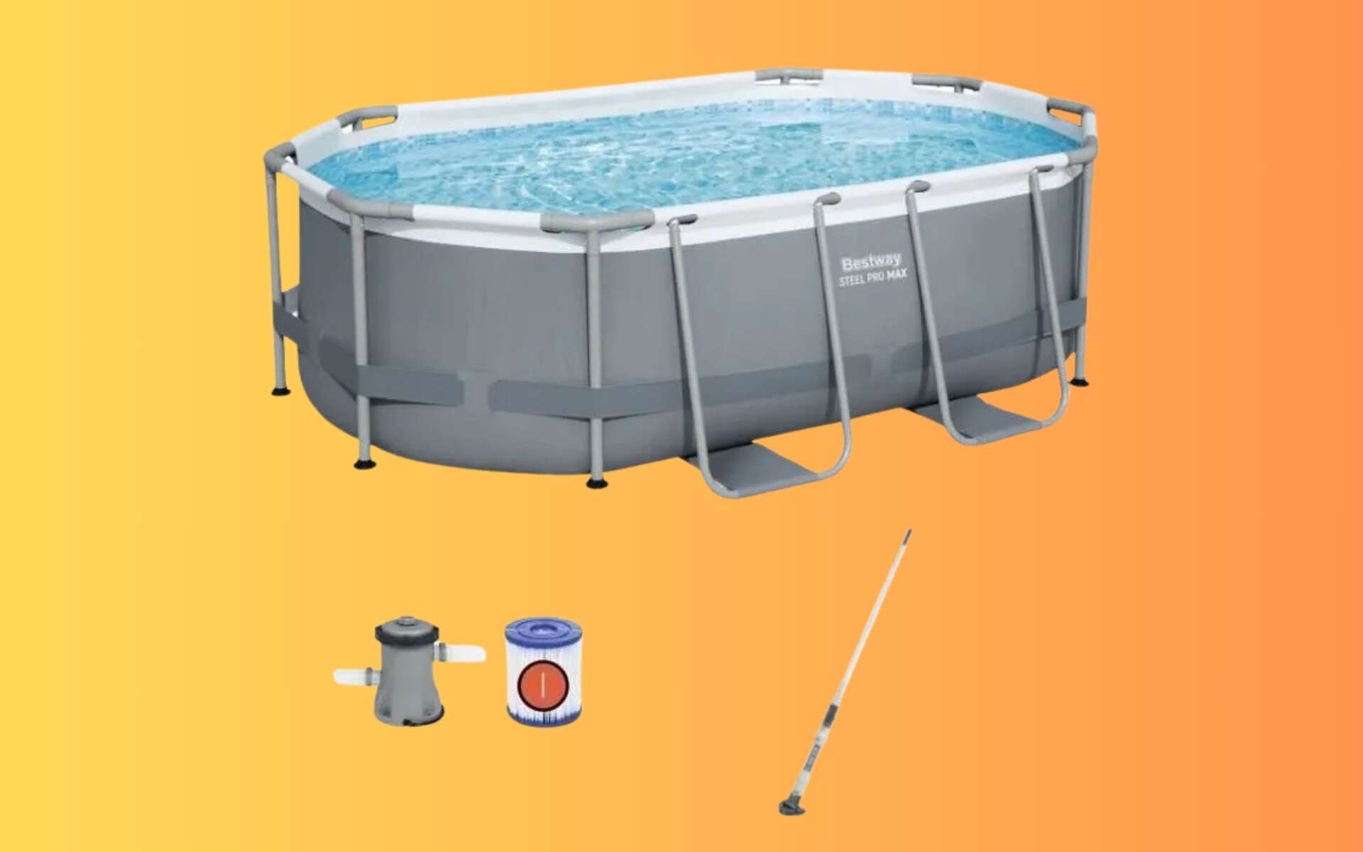 Piscine hors-sol Bestway : le prix de ce kit complet chute à moins de 300 ¬ pour les beaux jours