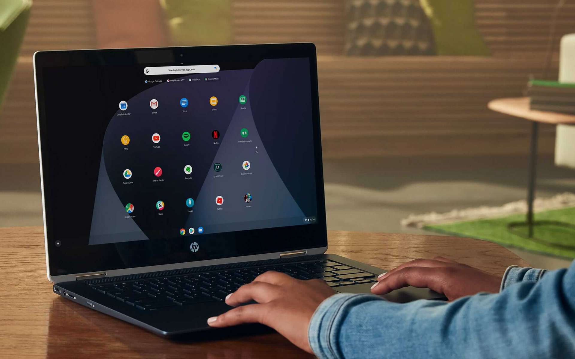 Chrome OS 88 permet de se connecter à des sites Internet avec un code PIN ou son empreinte digitale. © Google
