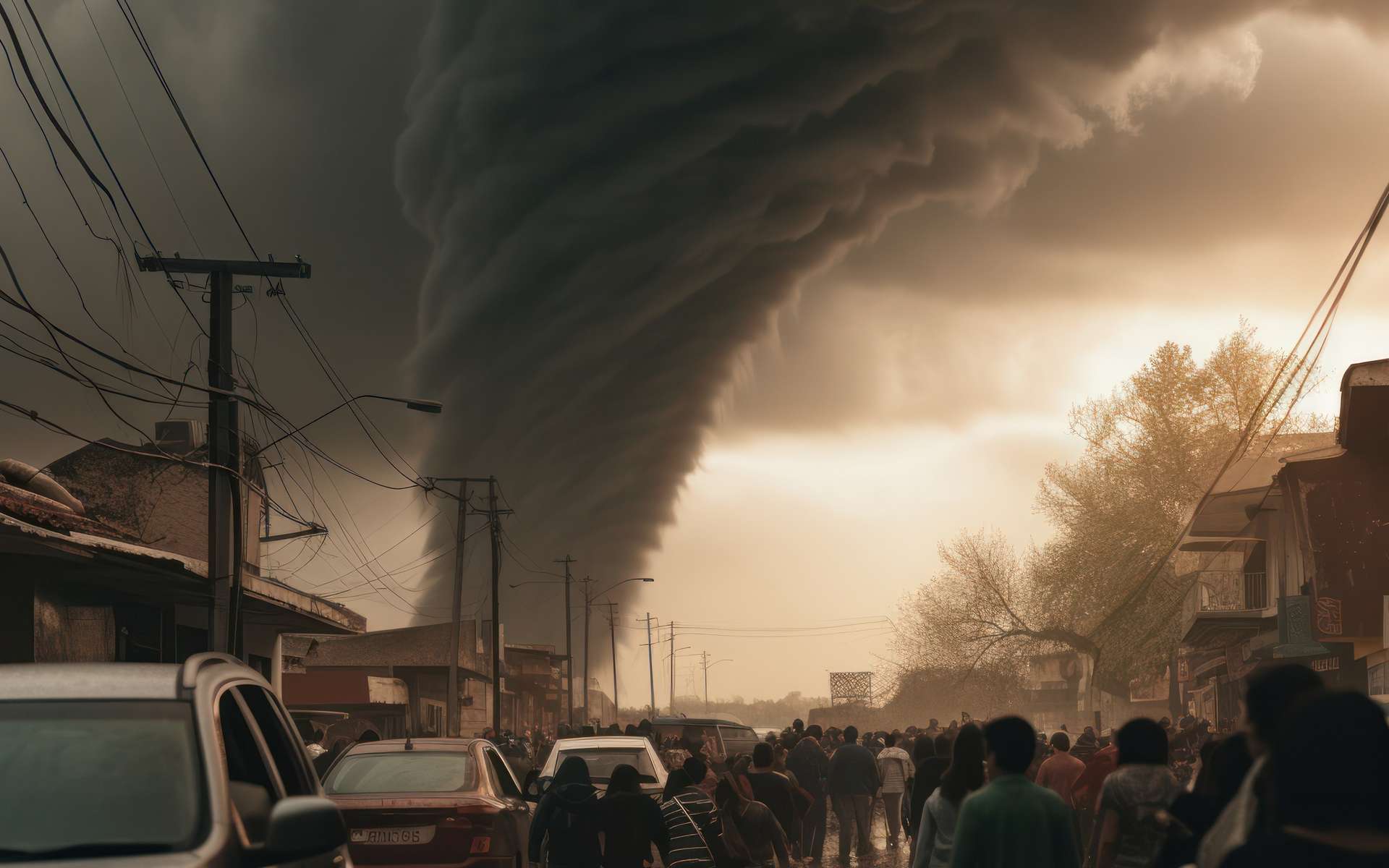 C'est la première fois que l'Indonésie est frappée par une puissante tornade : les images sont terrifiantes !