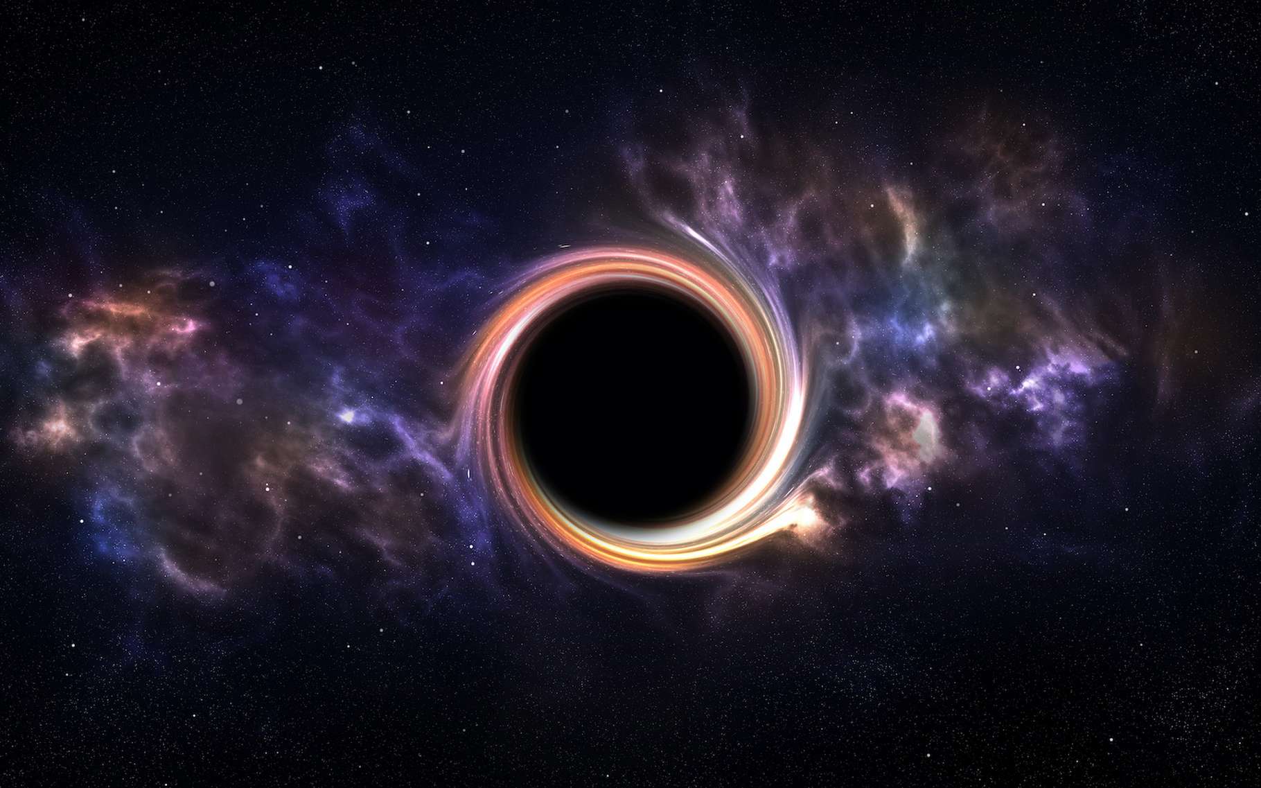 Ces deux trous noirs n'avaient rien à faire ensemble pourtant, ils ont fusionné