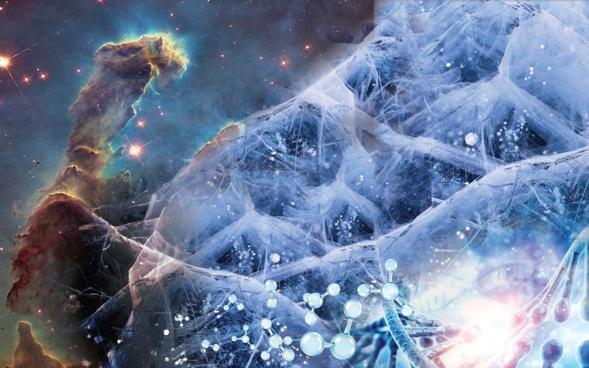 Le télescope James-Webb perce les secrets de la chimie des glaces des embryons de planètes