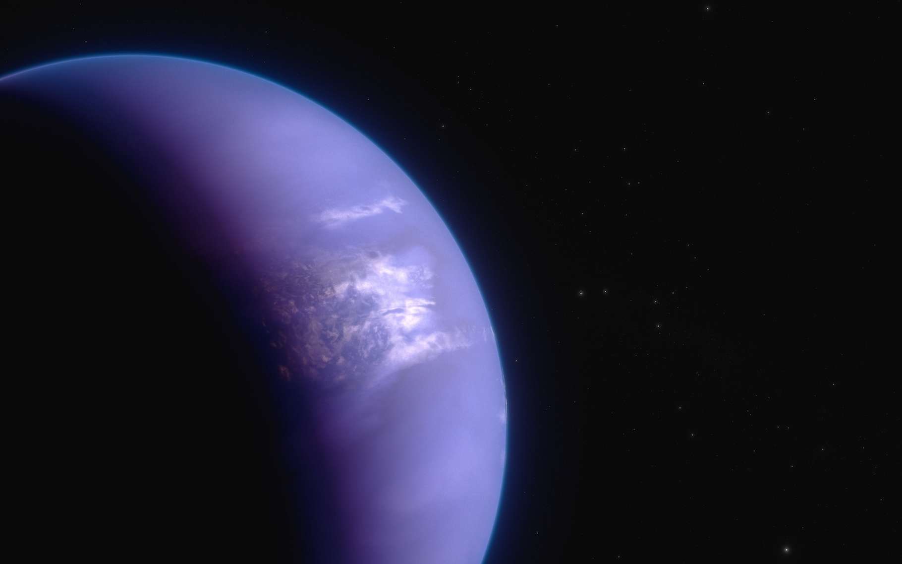 Le télescope James-Webb révèle la météo extrême d'une planète sous l'emprise de vents hypersoniques !