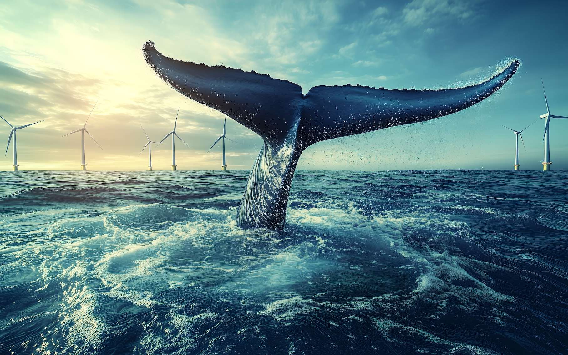 Donald Trump déclare la guerre aux éoliennes pour sauver les baleines !