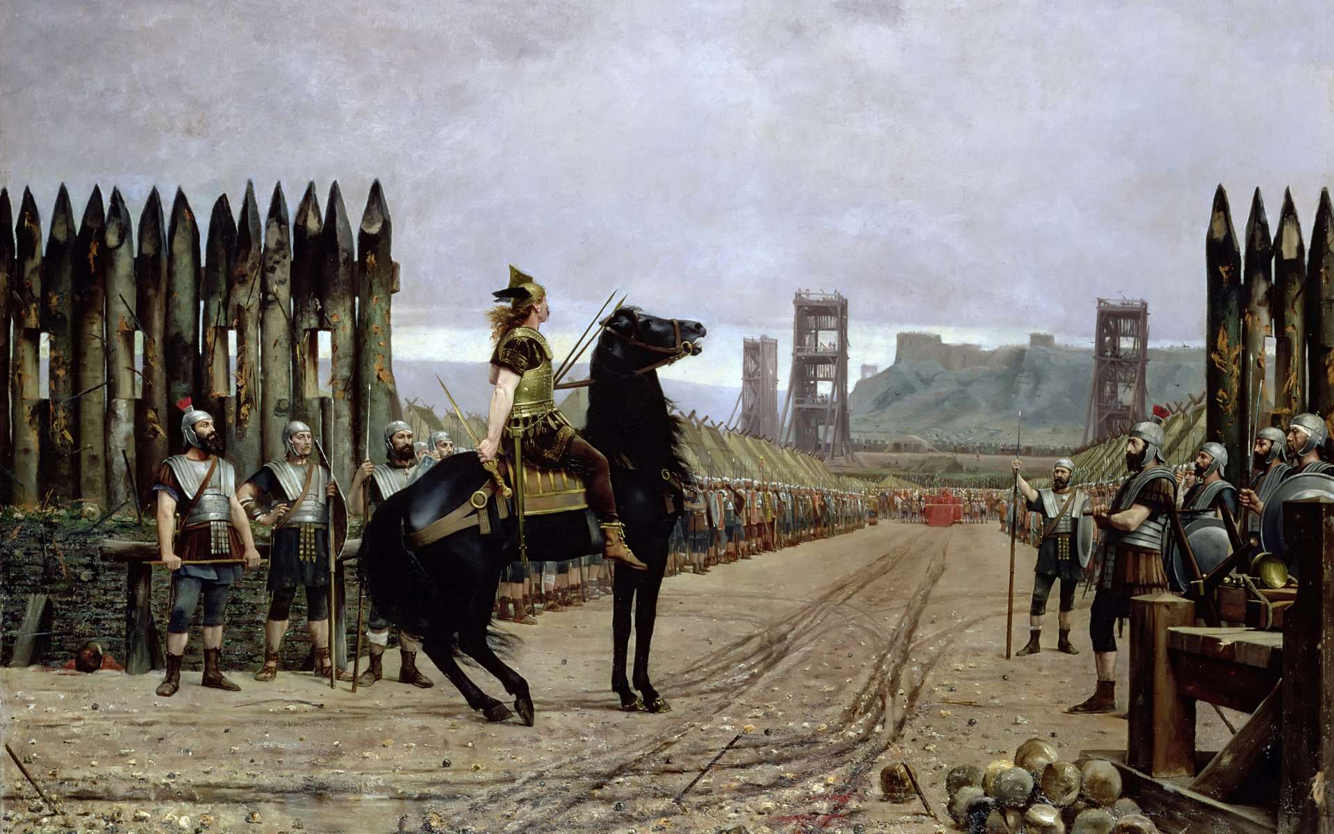 Guerre Des Gaules La Bataille De Gergovie