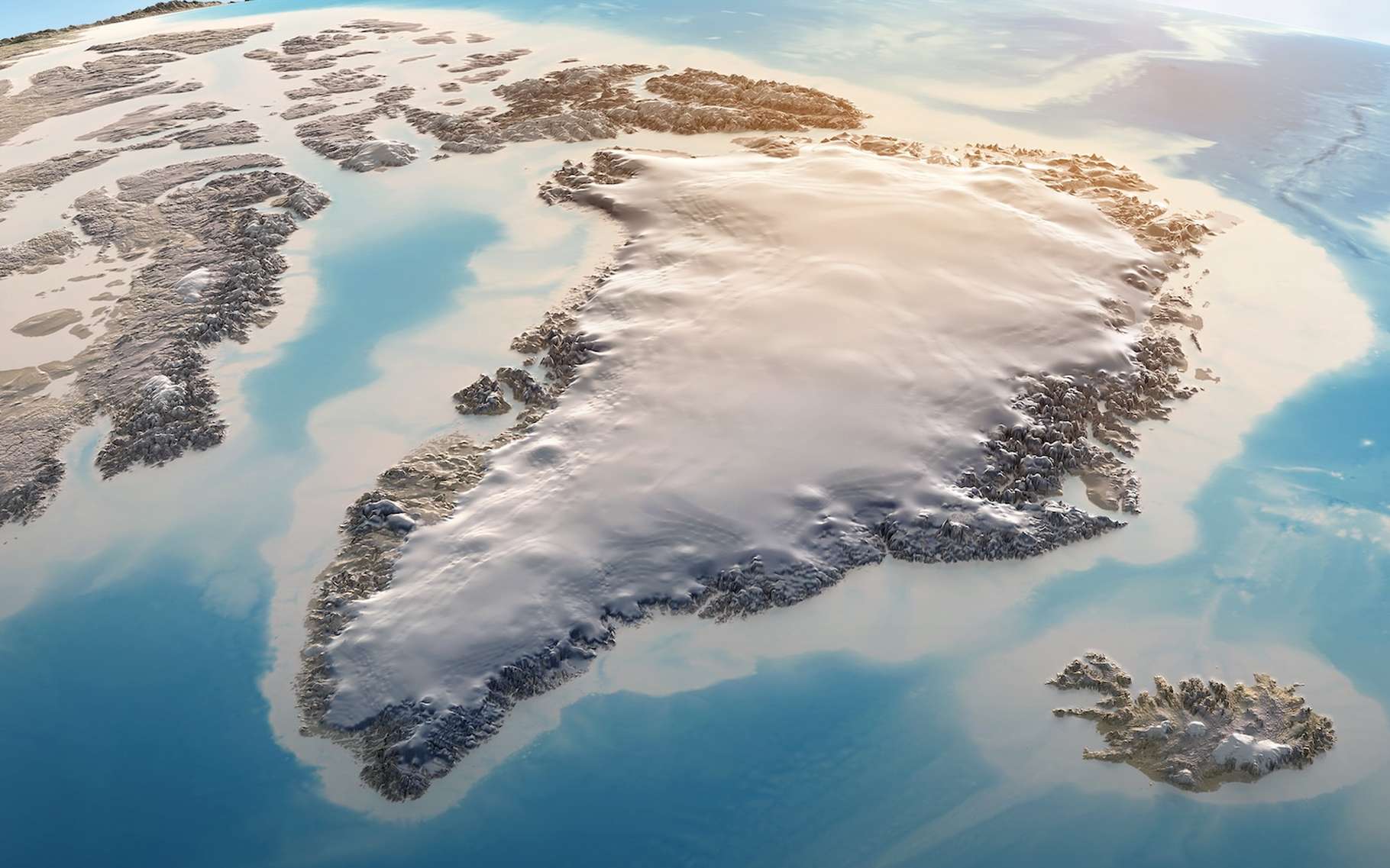 Plusieurs milliards de tonnes de glace du Groenland fondent sous nos yeux en 30 secondes !