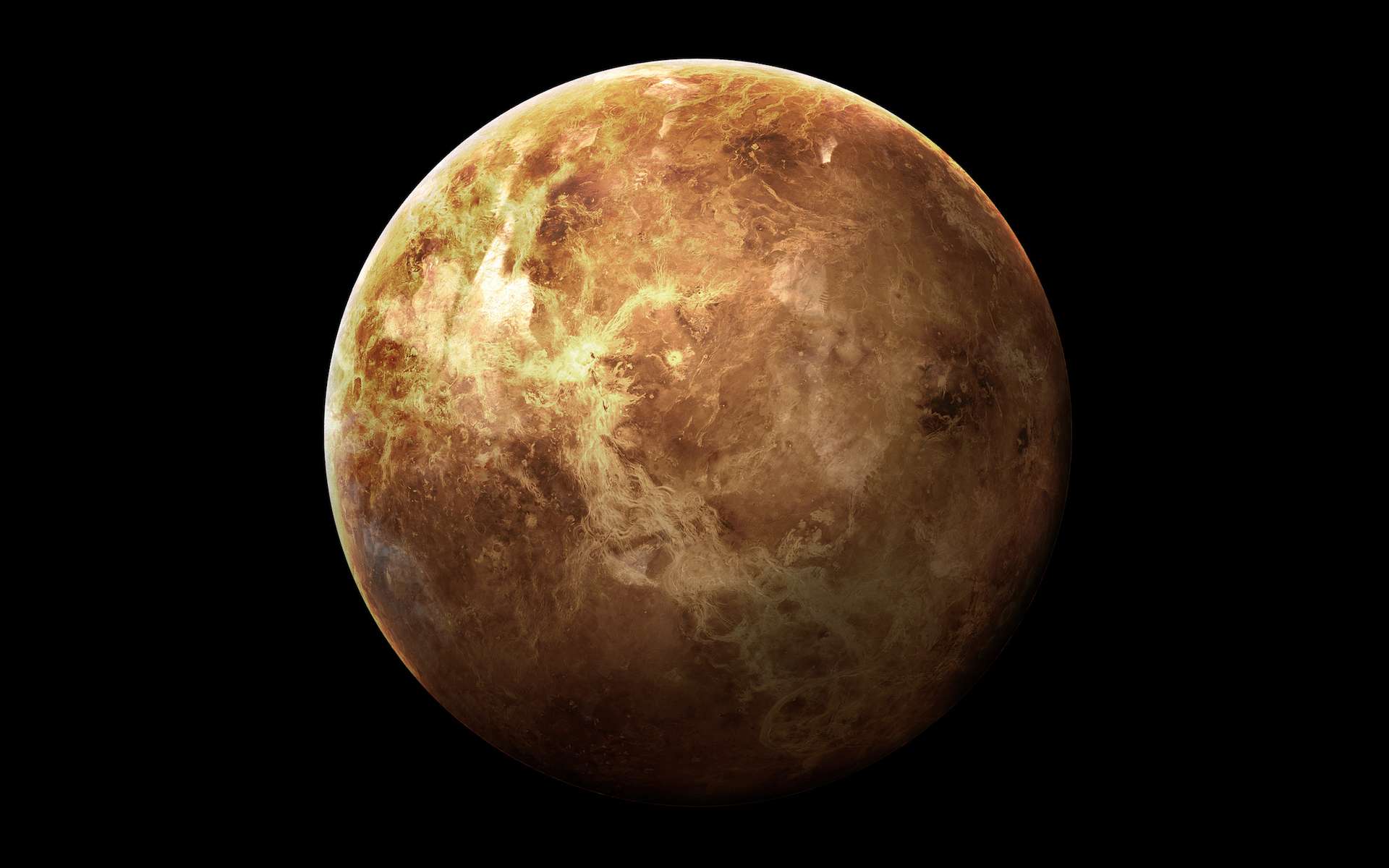 Vénus, un enfer qui pourrait cacher des molécules organiques dans ses nuages