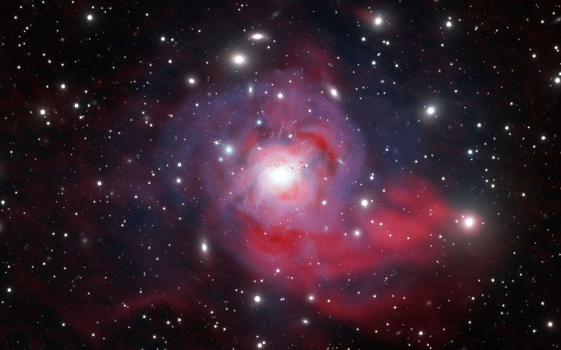 La théorie des supercordes testée dans un amas de galaxies