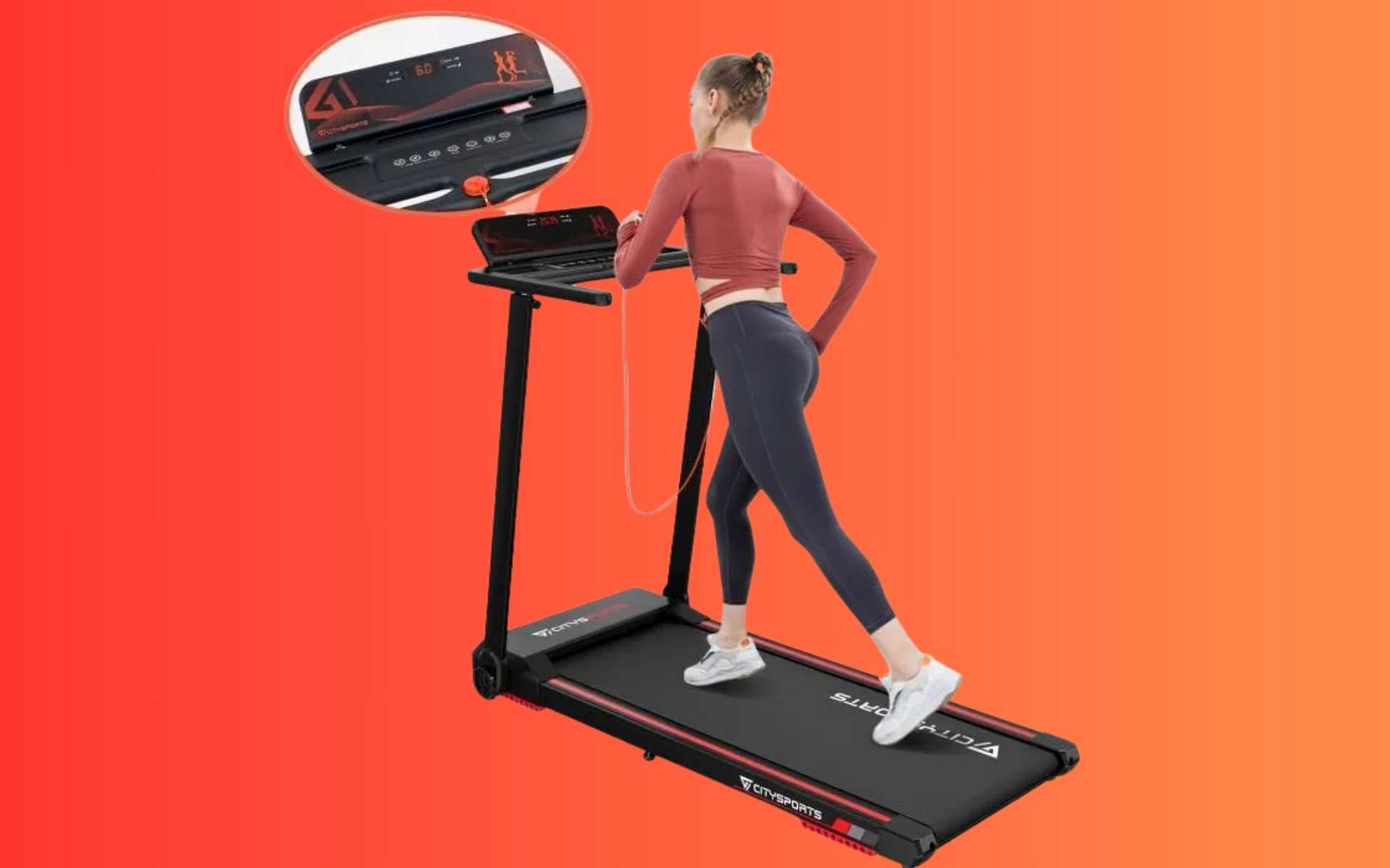 Ce tapis de course à petit prix est indispensable pour du sport à domicile