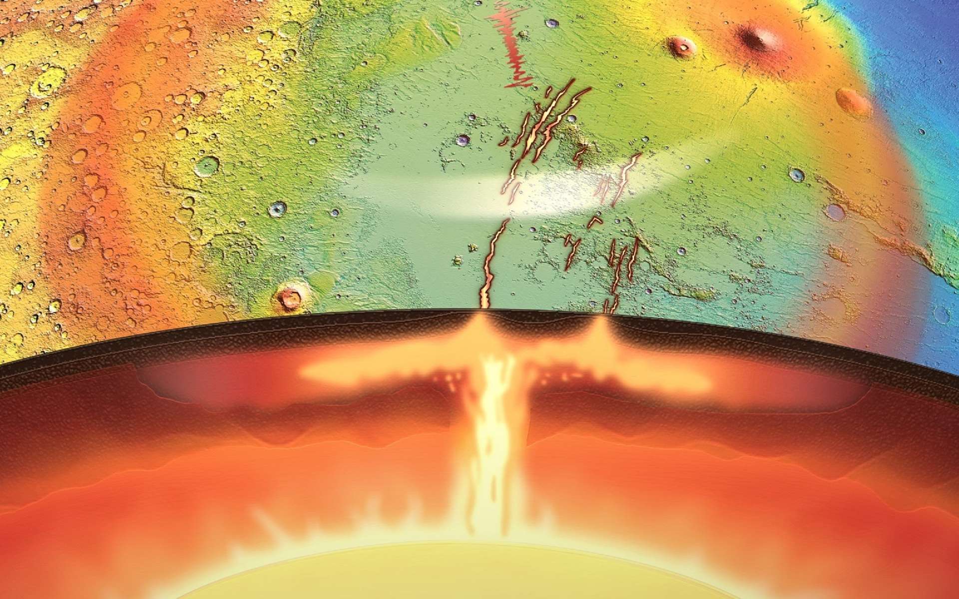 Mars n'est pas « morte » à l'intérieur !