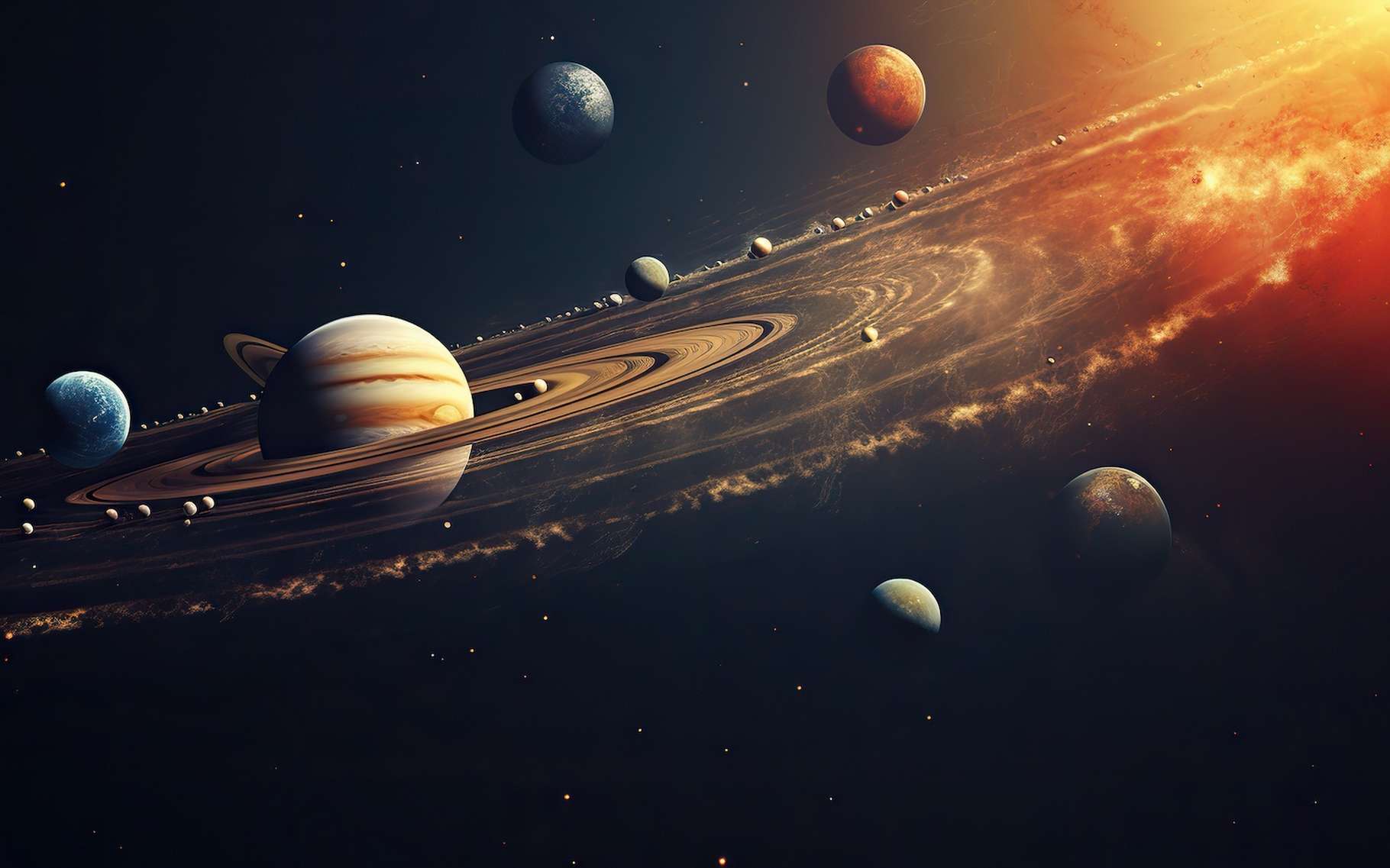 Jupiter aurait joué un rôle dans l'apparition de la vie sur Terre