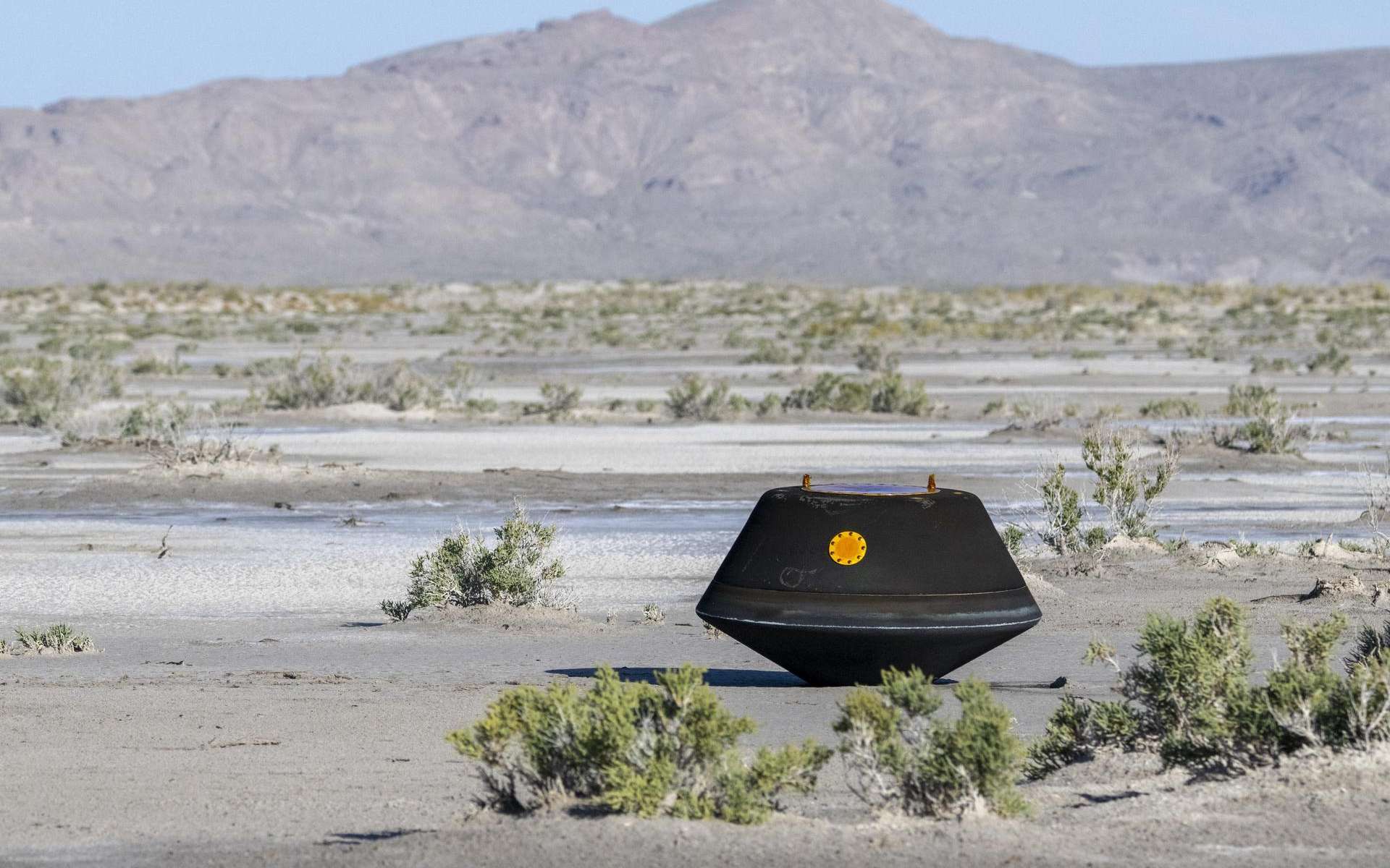 Osiris-Rex : d'où vient la poussière sur la capsule d'échantillons de l'astéroïde Bennu ?