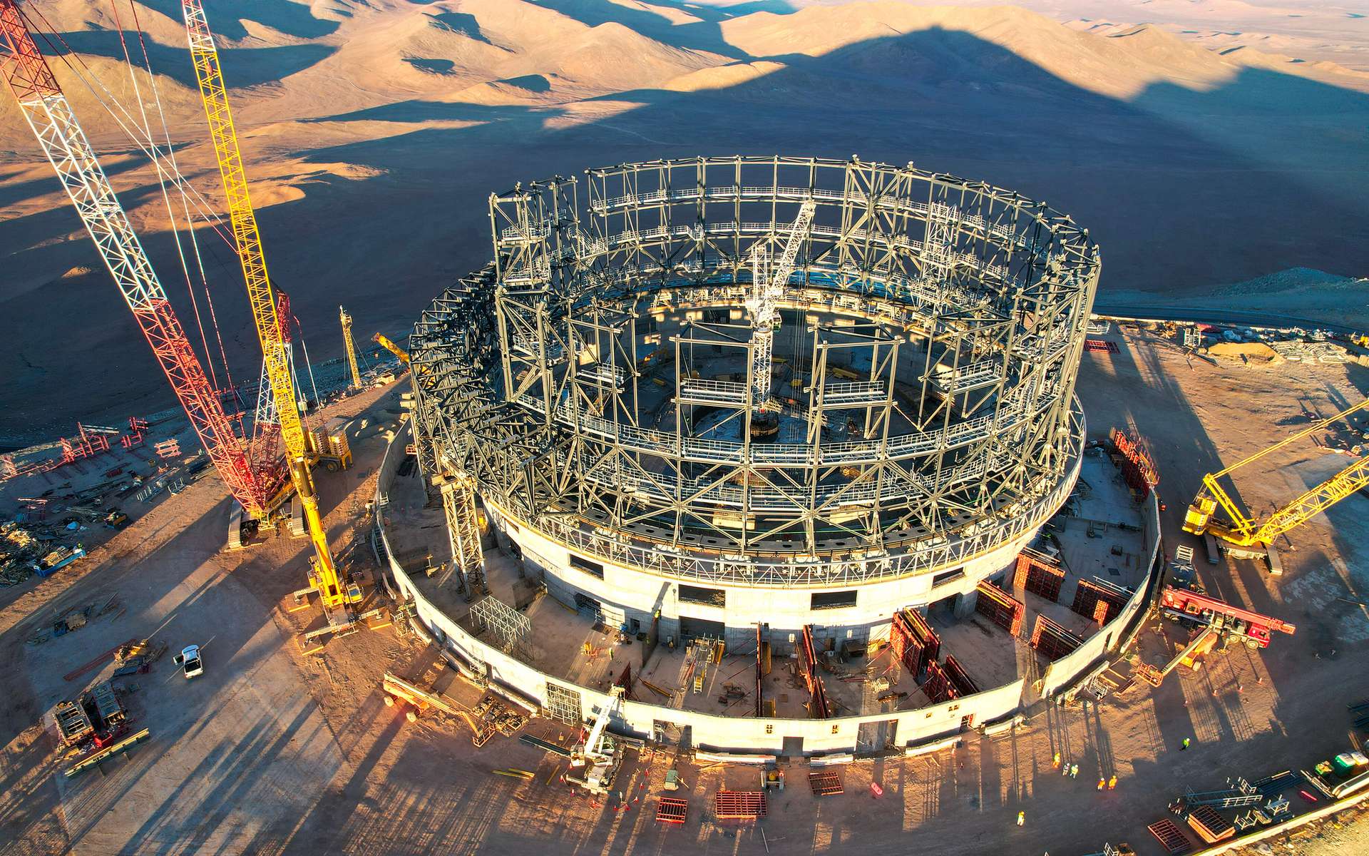 Le télescope géant de l'ESO est désormais construit à 50 %