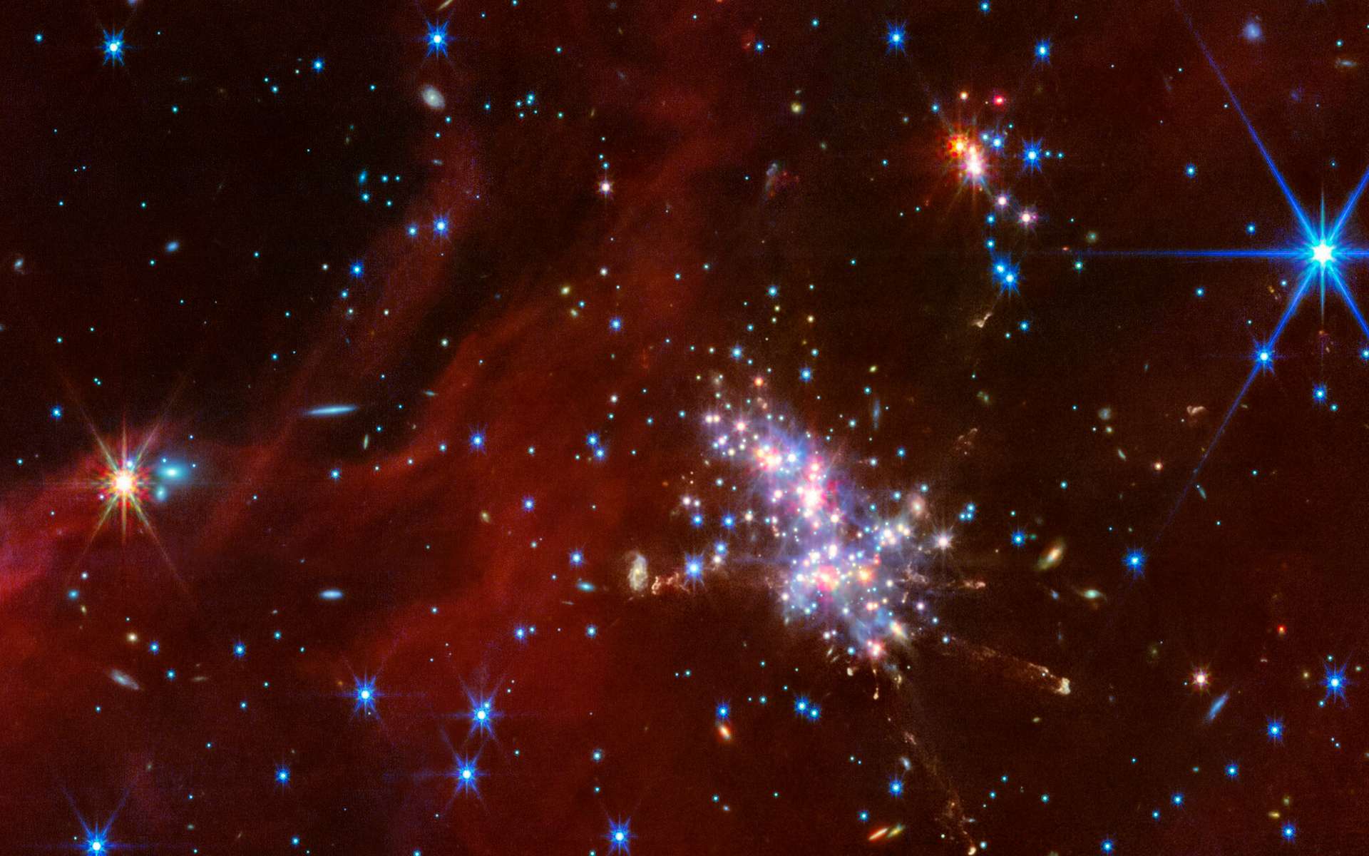 Le télescope James-Webb fait une découverte étonnante sur la naissance des étoiles et des galaxies en scrutant la Voie lactée