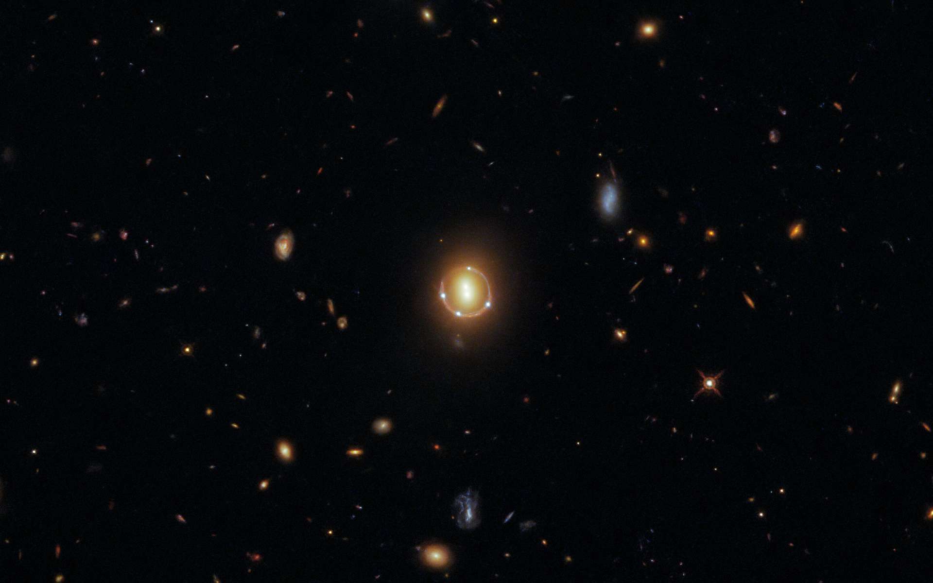 Hubble photographie un magnifique anneau cosmique