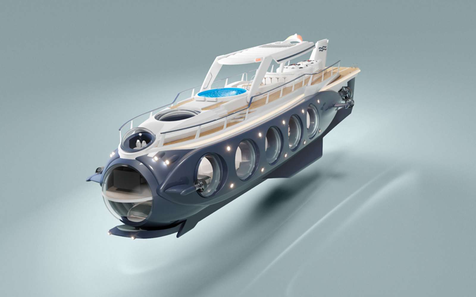 Voici le Nautilus, le yacht sous-marin de luxe pour amateurs fortunés