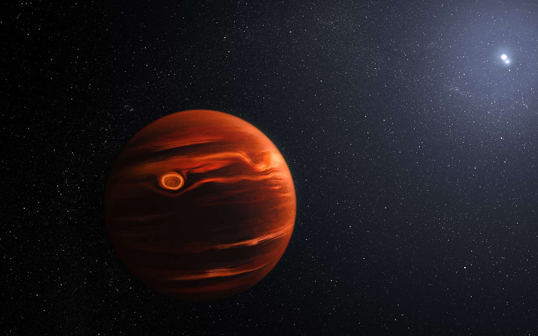 Exoplanète : le James-Webb détecte des nuages de sable à 830 °C sur une géante gazeuse