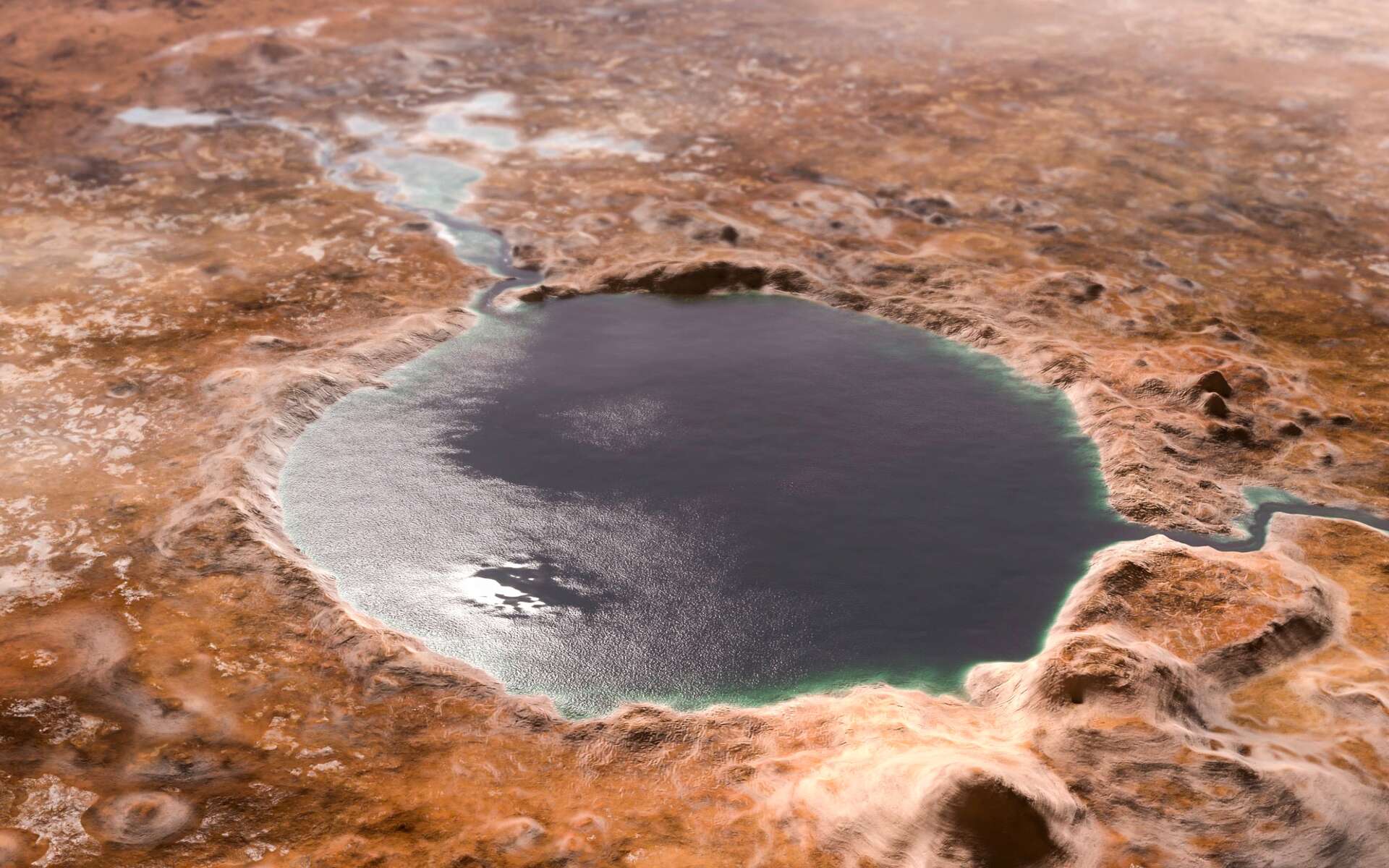 Mars : le rover Perseverance révèle les secrets de l'ancien lac où il s'est posé