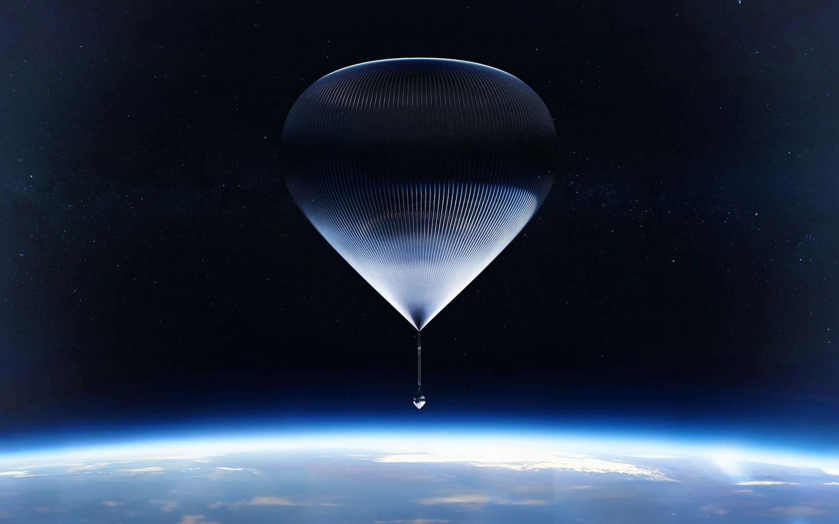 Un premier voyage en ballon réussi aux portes de l'espace