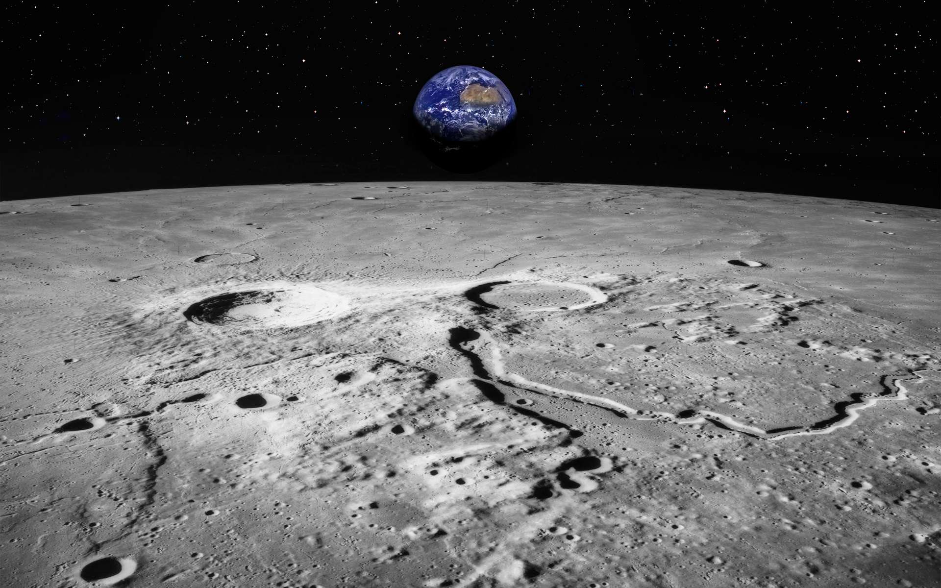 Chandrayaan-3 : voici les premières images du pôle sud de la Lune prises de sa surface
