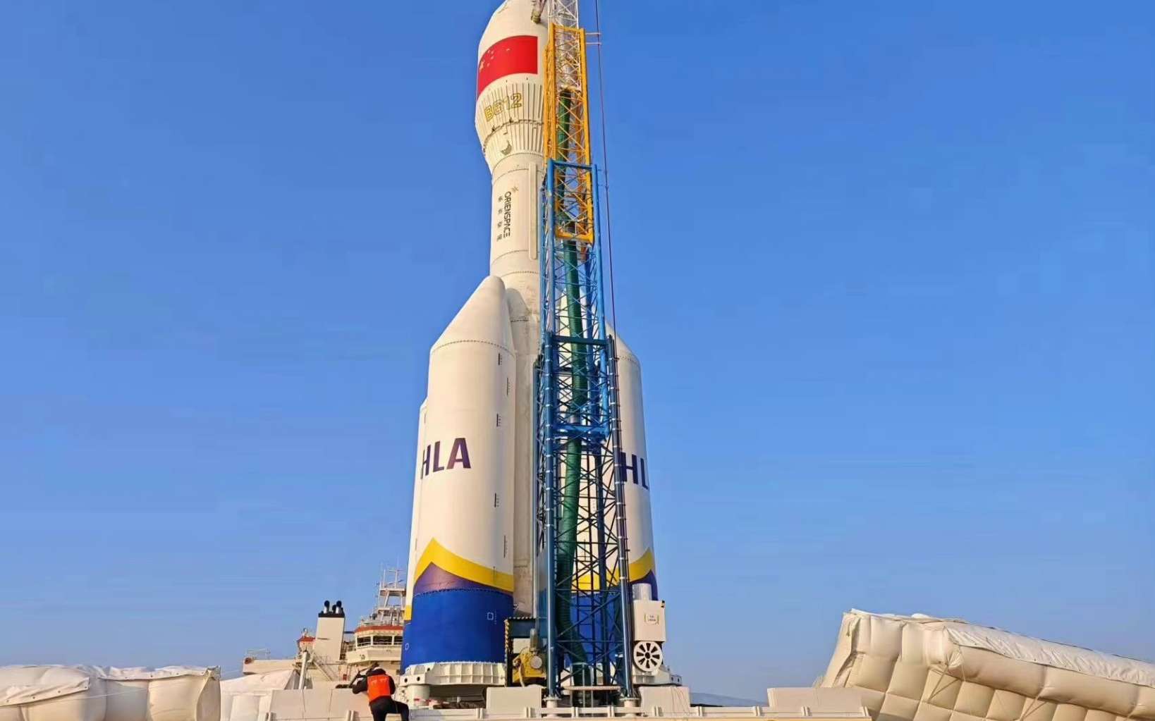 La Chine fait décoller une nouvelle fusée pas comme les autres