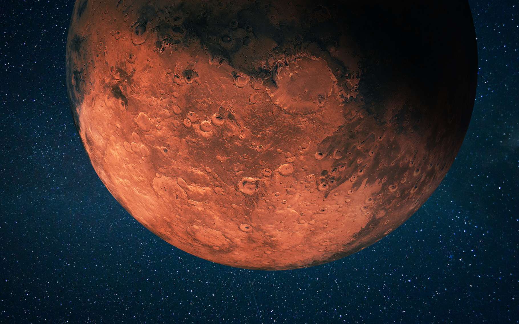 Mars : comment des formes de vie primitive l'auraient rendue inhabitable