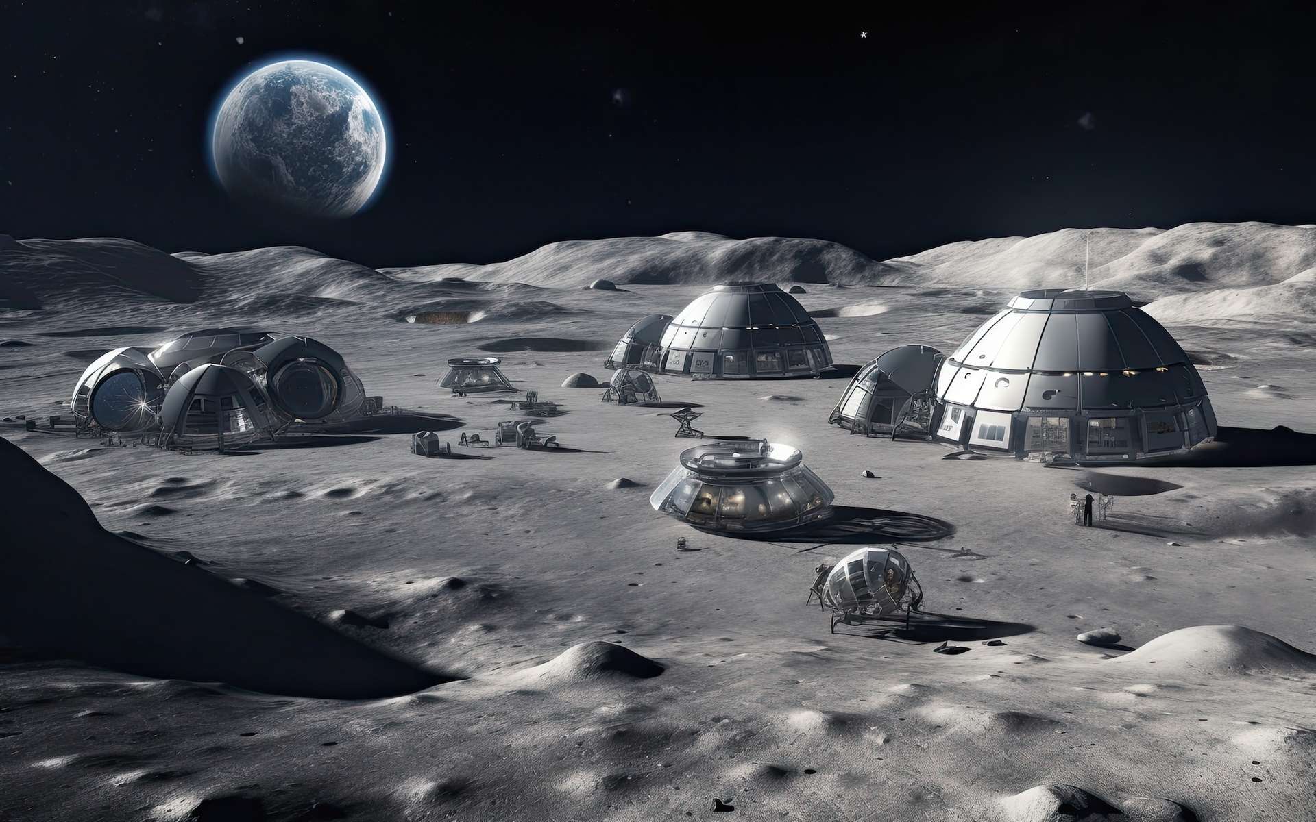 Habitats lunaires : de nouveaux matériaux sont à l'essai, et ils sont imprimés en 3D !