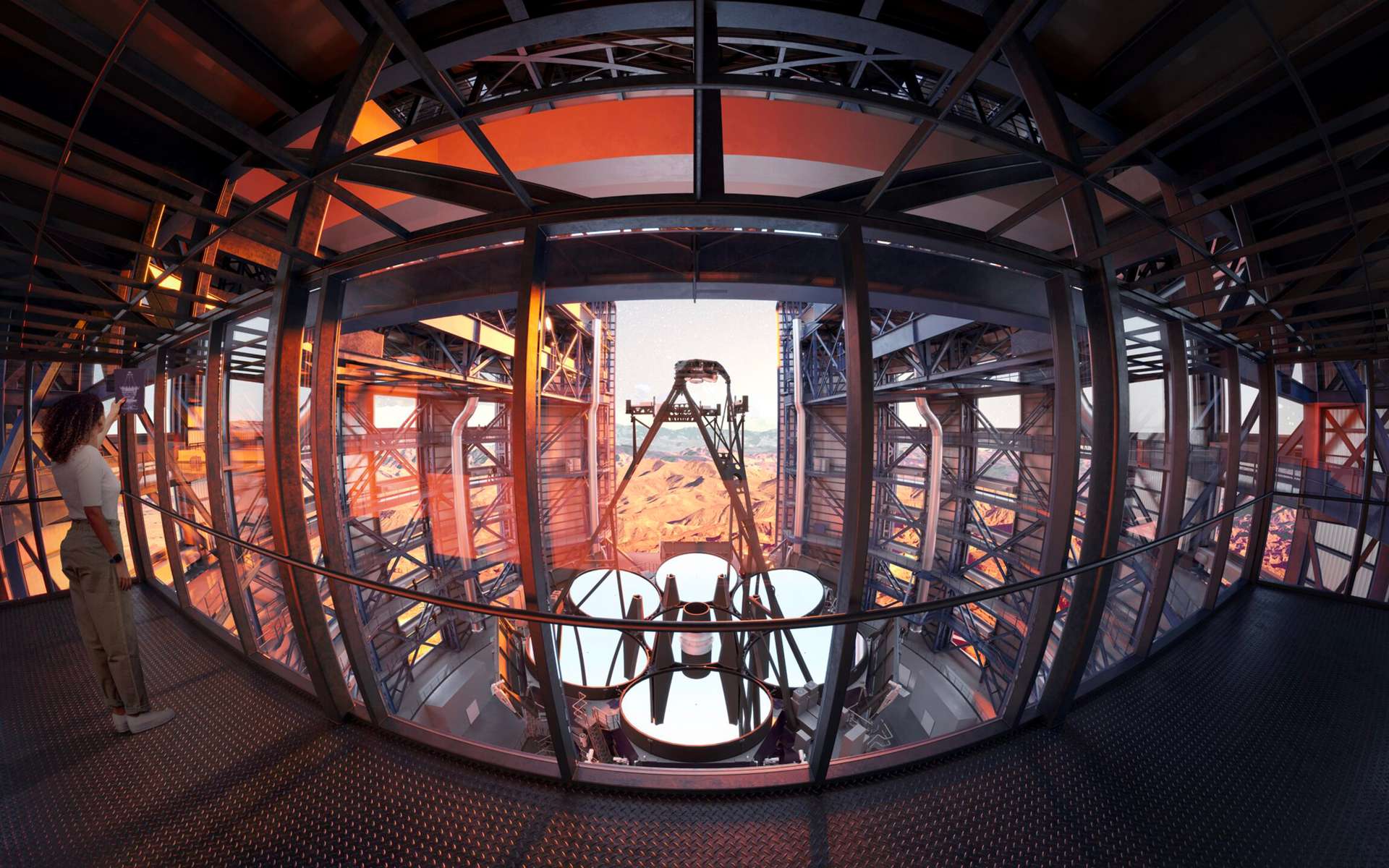 Ce télescope géant sera l'un des plus grands édifices mécanisés jamais construits