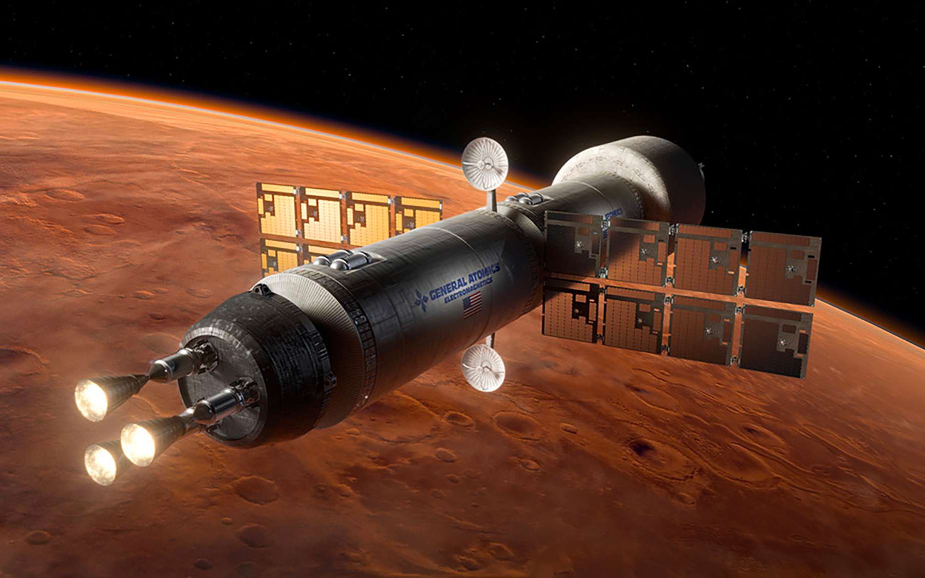 Mars en express : la propulsion nucléaire ouvre la voie à des voyages record de deux mois seulement !