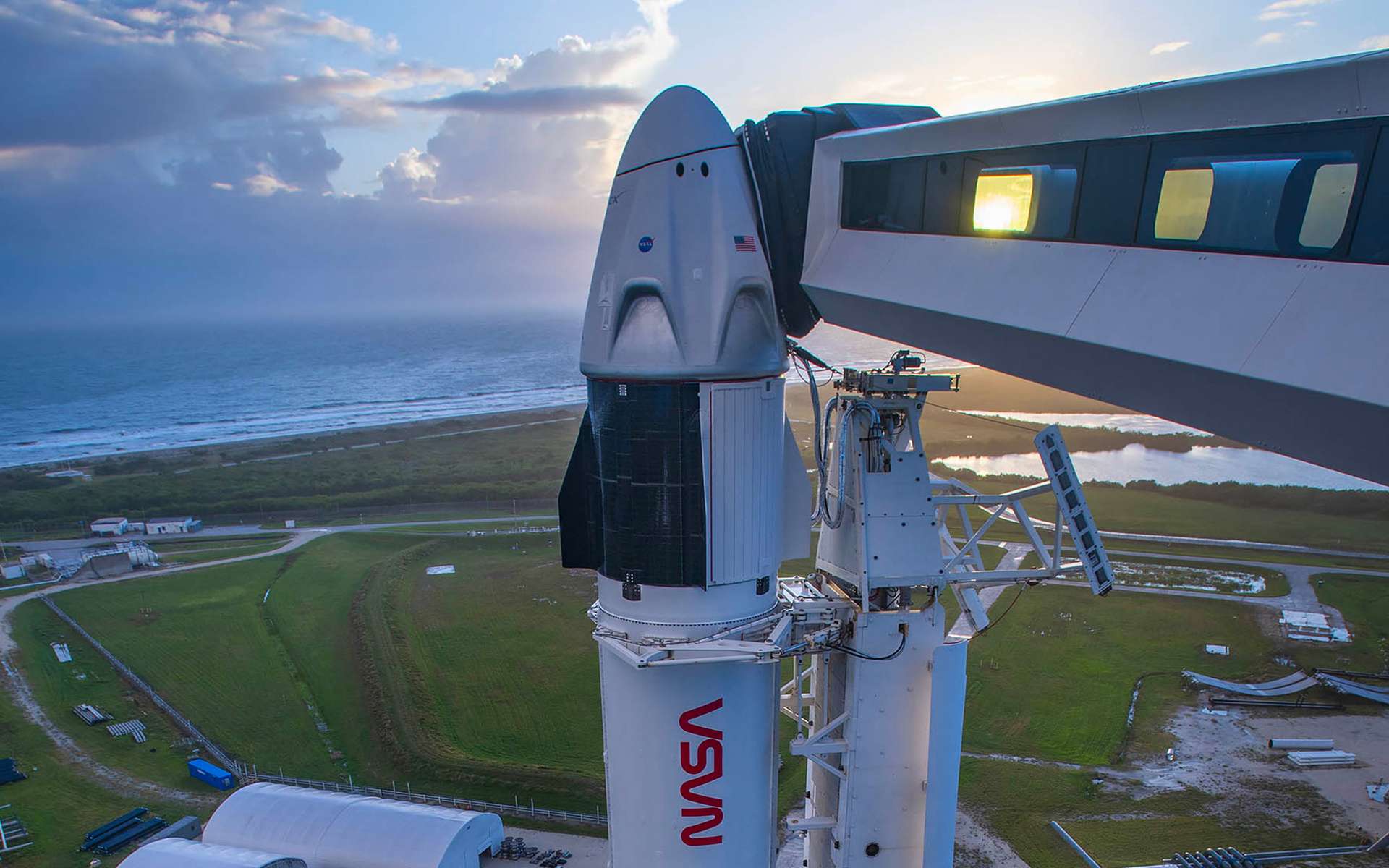 Événement : lancement de Crew-1, ce week-end, premier vol commercial de la Nasa avec SpaceX