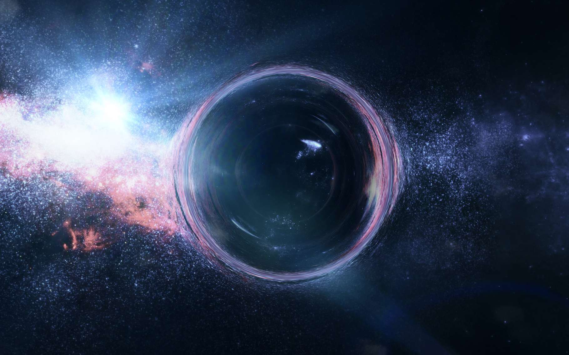 Cette constante de la physique reste inchangée, même aux abords d'un trou noir supermassif