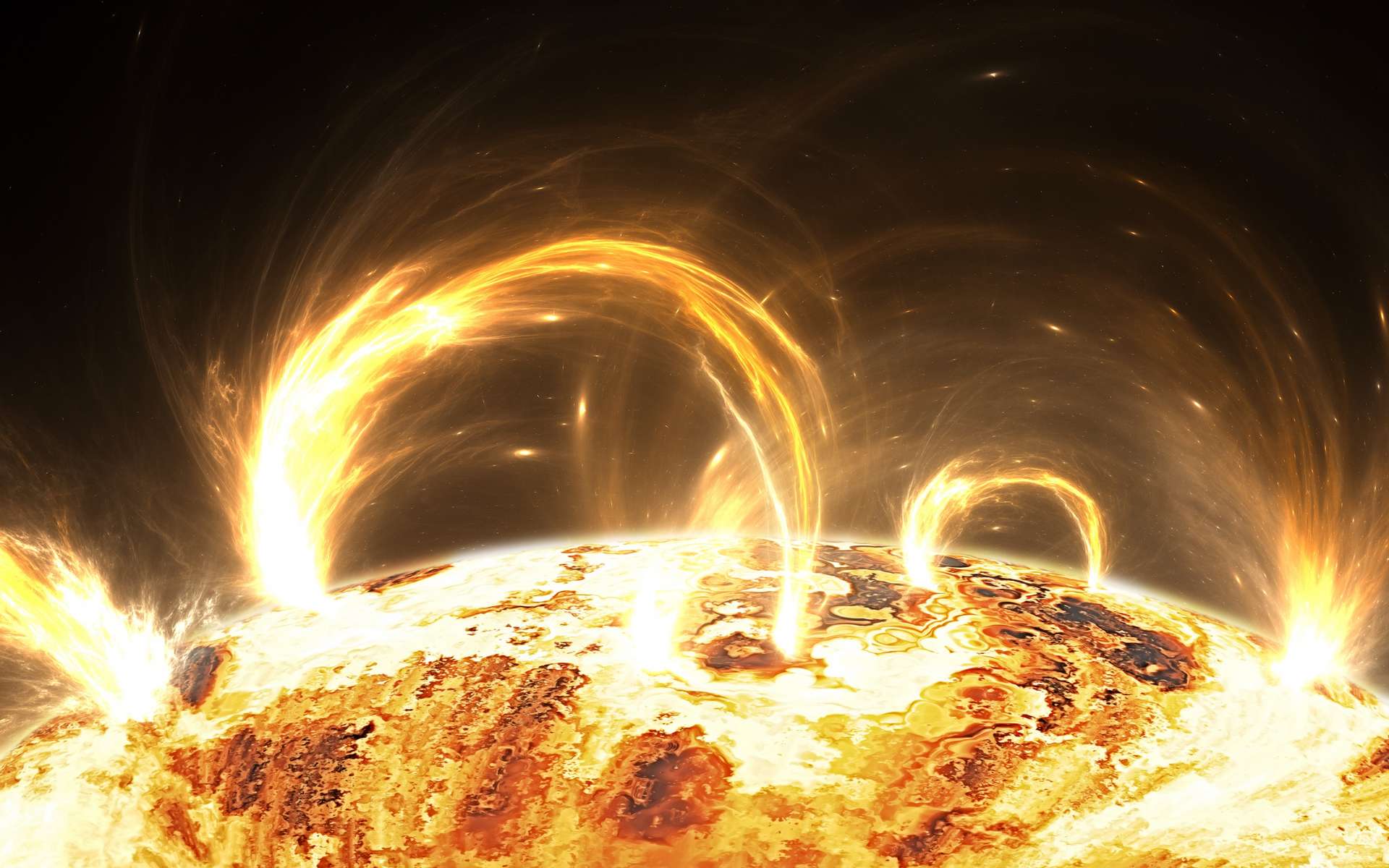 Une spectaculaire éruption solaire vue de l'intérieur comme si vous y étiez !