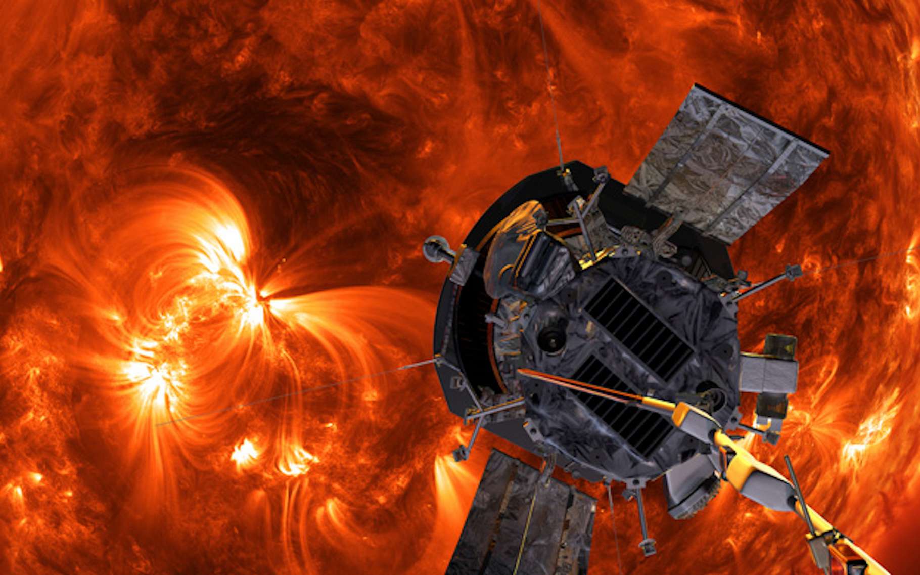 Parker Solar Probe a effleuré le Soleil pour percer le secret des vents solaires