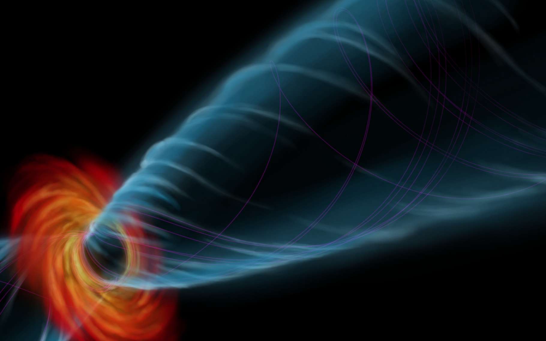 Un anneau de photons révélé autour d’un trou noir supermassif