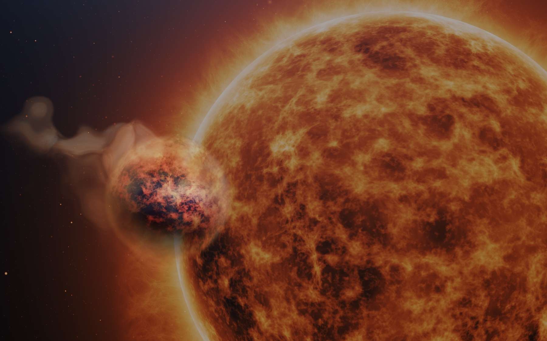 Le télescope James-Webb révèle une exoplanète « barbe à papa » aux « pluies de sable » qui défie les astronomes