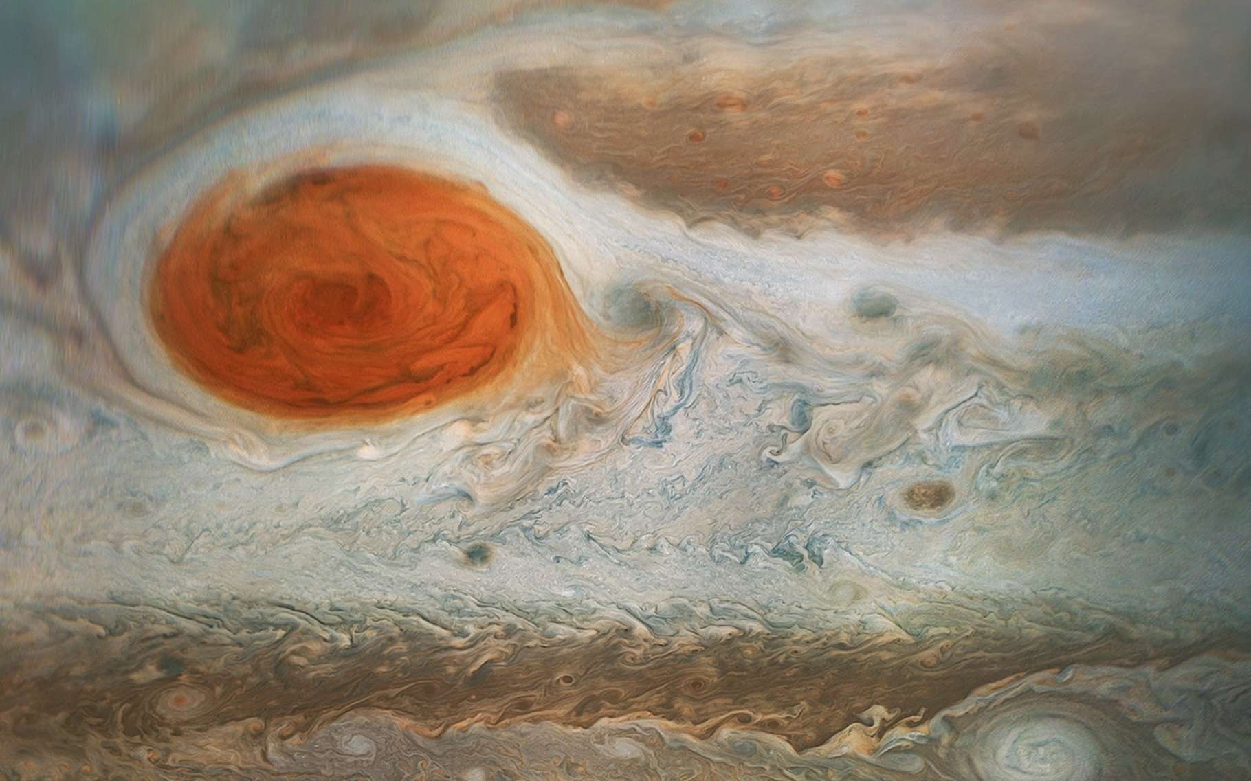 La Grande tache rouge de Jupiter ne serait pas la même que celle vue par Cassini il y a 350 ans !