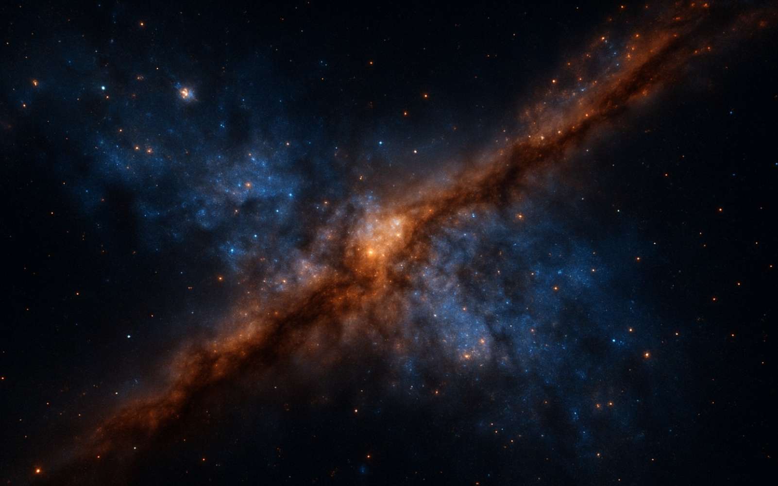 Personne ne s'attendait à ça : une galaxie toute proche est étirée par une force d'origine inconnue !
